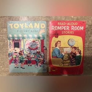 Lot of‎ 2 Vintage Childrens Books